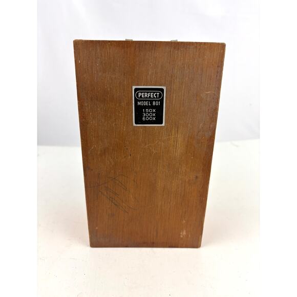 Perfect Model 801 Turret Microscope 150x 300x 600x - Picture 10 of 16